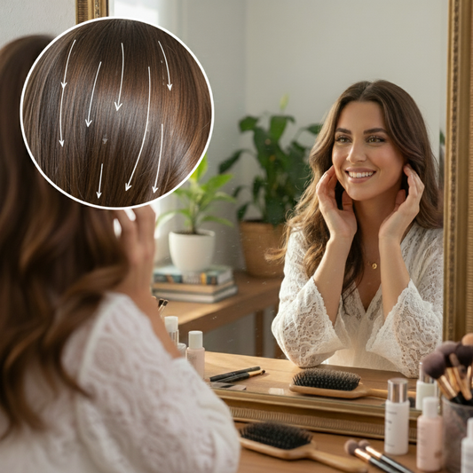 מברשת השיער המאזנת של Silky